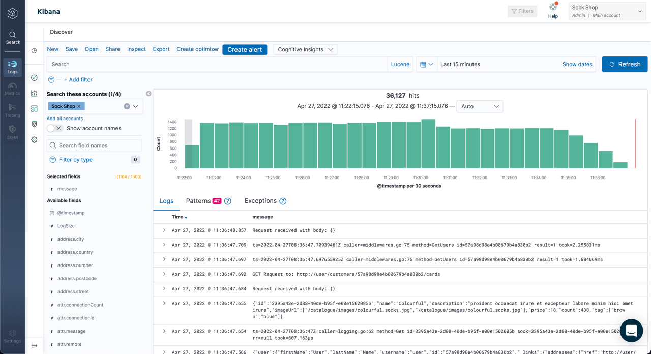 Log management overview