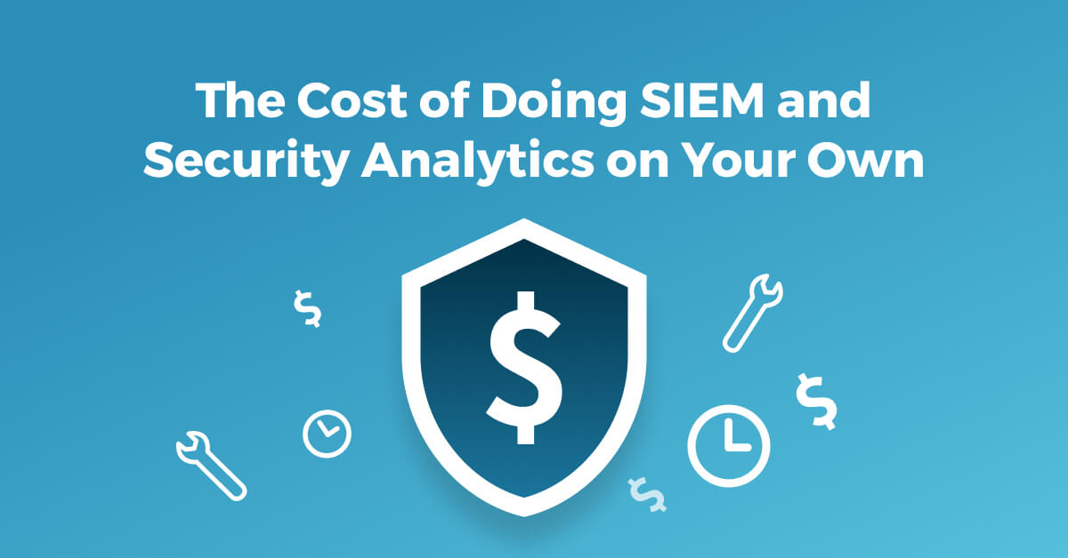 SIEM Cost Management: Security Analytics on Your Own SIEM Cost Management: Security Analytics on Your Own 