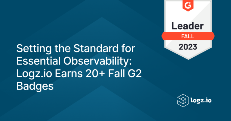 Setting the Standard for Essential Observability: Logz.io Earns 20+ Fall G2 BadgesSetting the Standard for Essential Observability: Logz.io Earns 20+ Fall G2 Badges