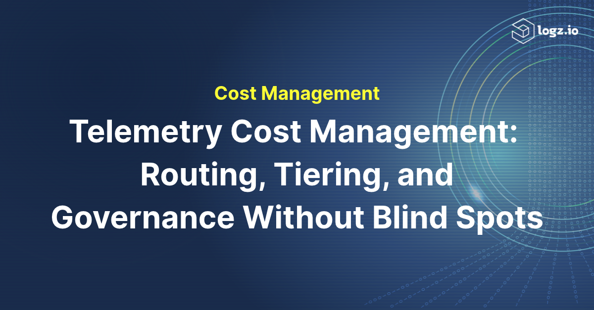 telemetry cost management